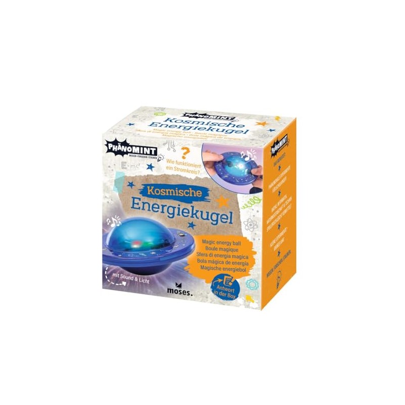 moses. PhenoMINT Cosmic Energy Ball, Interactive Experiment on Electricity, Fascinating