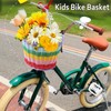 Boltigen Cesta de bicicleta para niñas cesta de bicicleta delantera