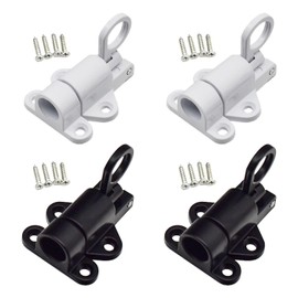 4-piece automatic spring latch with 4-piece nails, home accessories, suitable for windows, cupboards, tool boxes and courtyard doors.