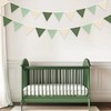 2Pack Sage Green Bunting Banner Nursery Garland Olive Green Double