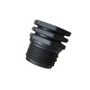 PP Threaded Plug Black PN10 Fittings Male Thread Plug 3/4