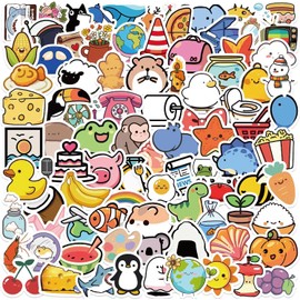 300-1000 pcs/Set Random Blind Bag No Theme No Repeated Cute Stickers Pack for Kids Teens Adults,Waterproof Stickers for Water Bottle, Laptop, Scarpbook, Skateboards, Gift/Deco (700)