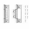 Flat Metal Hinges for Cabinets & Wooden Boxes – 360