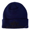 ALPHA INDUSTRIES Unisex Beanie Hat, Blue (rep. blue)