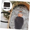 MERRYHAPY 1 Set Newborn Photography Props Set Swaddle Wrap Headband