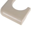 SEBLAFF Car Cup Holder Pad Center Console Beige Plastic Cup