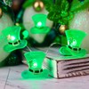 Impress Life Green Hat String Lights, Battery Operated/USB Plug-in 10ft