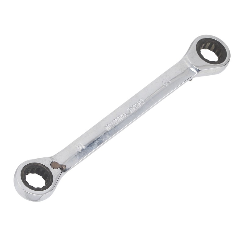 Double Ended Ring Wrench Universal Chrome Vanadium Steel 72 Tooth