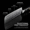 KYOKU Nakiri Knife - 7" - Shogun Series - Japanese