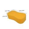 Beavorty Large Sponge Car Wash Set 2pcs Yellow Jumbo Sponges