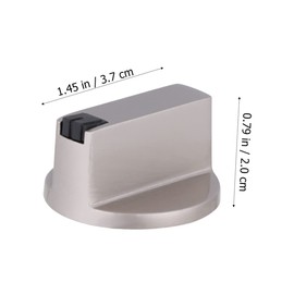 Hohopeti 6mm Gas Stove Knobs Replacement Control Knobs for Gas Cooker Easy to Clean