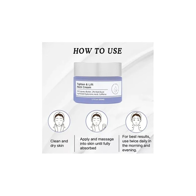 2025 Gd Crema Reafirmante For El Cuello, Crema For Tensar