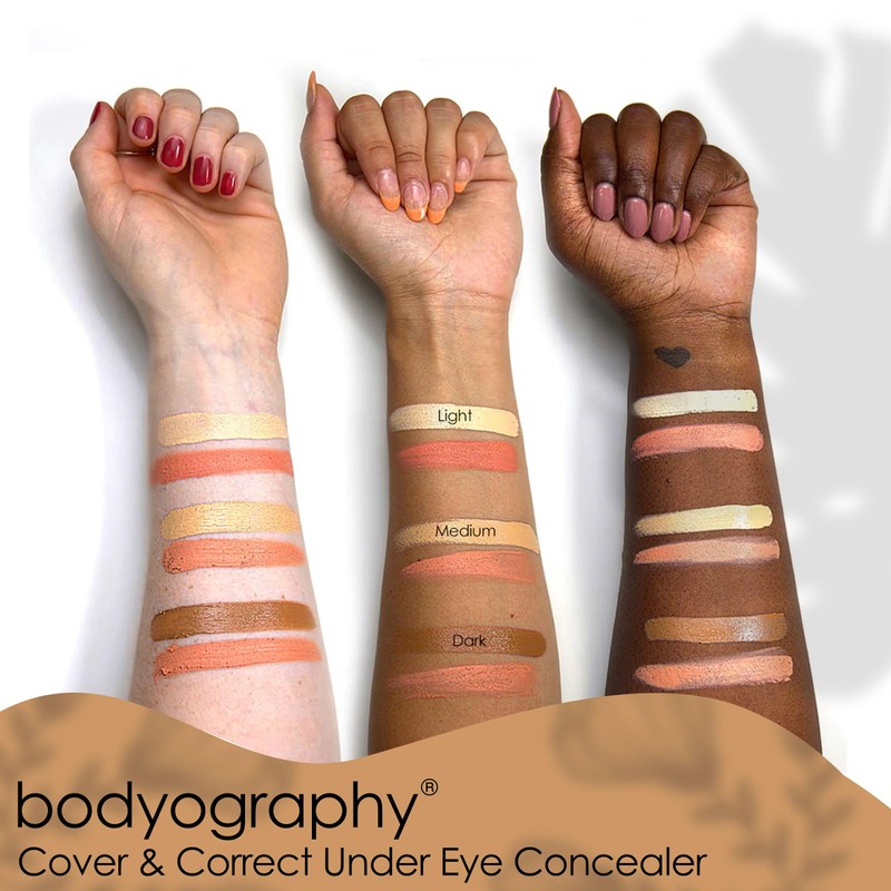 Bodyography Cover & Correct Under Eye Concealer - Medium