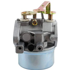 MDAIRC 640152 Carburetor for Tecumseh 640152A 640023 640051 640140 640260B HM80 HM90 HM100 8hp -10hp Tecumseh Engine Coleman PowerMate 5000 watt Generator Carb with Spark Plug kit