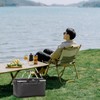 Picnic Bag Foldable Picnic Basket Insulated Comfortable Handle Ice Pockets