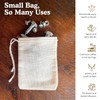 Regency Wraps 100% Cotton Drawstring Bag, Pouches for Enclosing Bulk