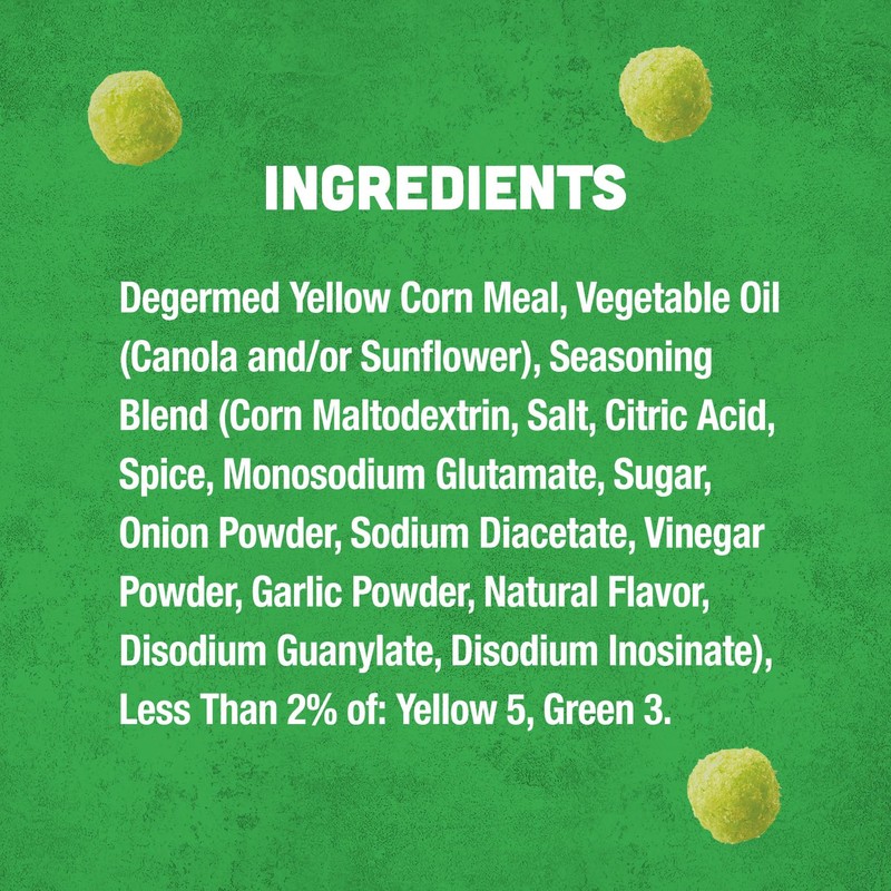 Vlasic Pickle Balls, Dill Pickle Flavored Corn Puffs, 6.5 oz.