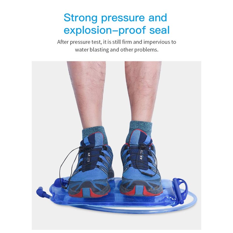 Win.Deeper 1.5L/2L/3L Hydration Bladder, Water Bladder with Hose Hydration Bladder,