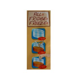 Sealapack 14 x Resealable Food Soup Bag Pouches Fridge Freeze 1L Storage Fruit