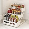 Growsun 3 Tier Adjustable Spice Rack Bottom Suction Cup Spice