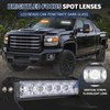 Tiannor 4X 6.1 inch Emergency Strobe Traffic Advisor Light Bar,24