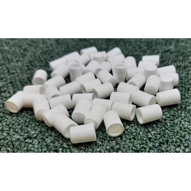 TERF® High Quality White PVC Screws Thread Stud End Protective