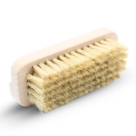 DOJA Barcelona Nagelbürste Holz mit Kompaktem und Tragbarem Design - Pack 2 - Handbürste für Pflegeleichte und Dauerhafte Anwendung - Effiziente Reinigung von Nägeln und Händen - Fingerbürste