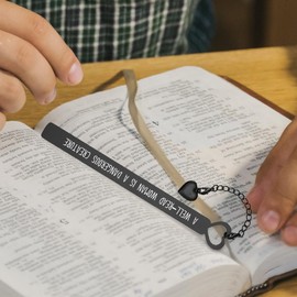 Funny Bookmark Gift for Women, Daughter, Writers, Book Lovers, Cute Bookmark for Women, Funny Reading Gift for Girls, Friends, Teacher,SOOK8