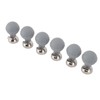 6pcs EKG Electrodes Chest Suction Ball Soft Accurate Measurement 3.0/4.0mm