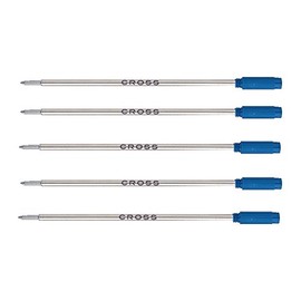 Cross Medium Ballpoint Pen Refill - Blue (Pack of 5)