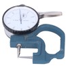 Thickness Gauge High Accuracy Round Dial Thickness Measuring Tool Aluminum