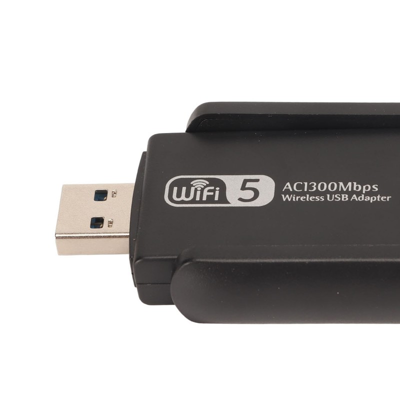 1300M USB WiFi Adapter 2.4G 5.8G USB3.0 Interface Plug and