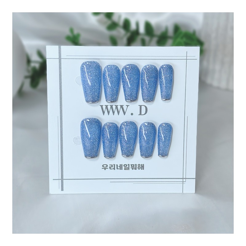 Serenity Blue Sparkle ㅣ What are we doing with our