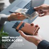 VULKIT Slim Credit Card Holder RFID Blocking Pop Up Card