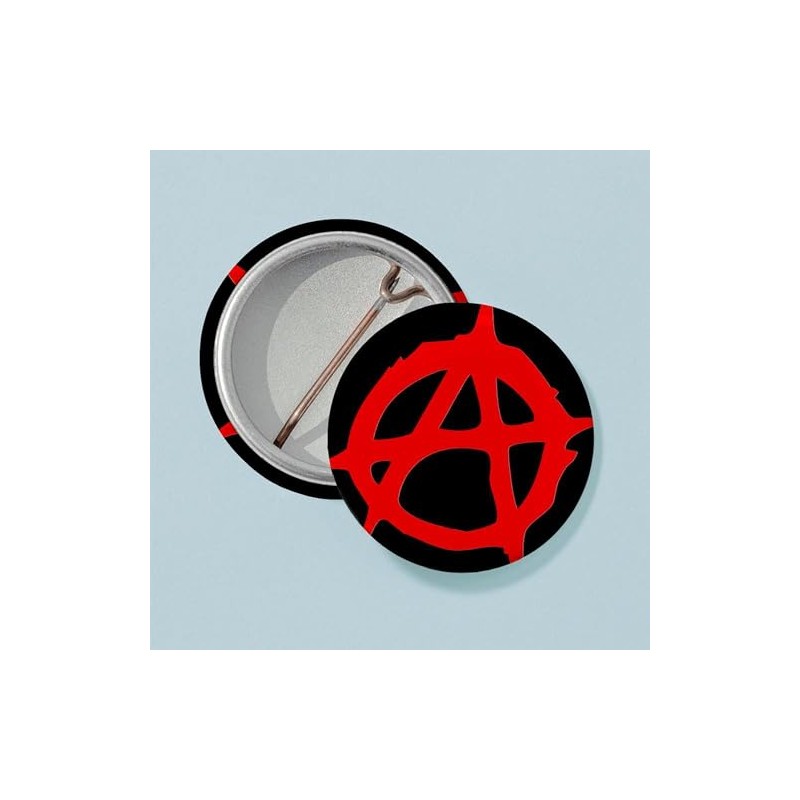 CafePress Anarchy 1" Round Mini Button