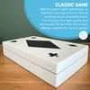 Thorness Elegant Handcrafted Luxury Resin Double Deck Playing Card Box