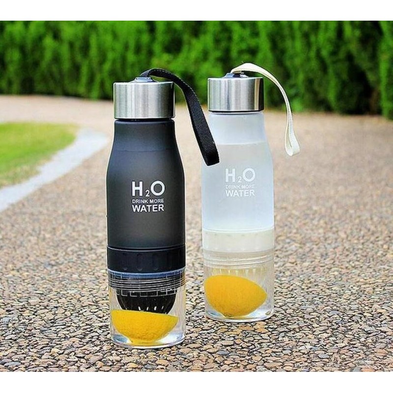 Multifunctional Drinkware Water Bottles 700ML Lemon Bottle H2O Drink More
