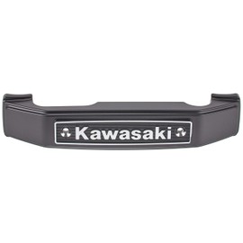 PMC Z900RS Kawasaki Stem Emblem Set, Lowercase with Mounting Stay, Black 189-1026