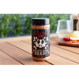 Loot N' Booty BBQ What's Your Beef 14 Ounce Shaker Bottle