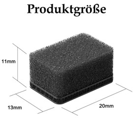 GIONAR 6 Pieces Microphone Protectors for Insta360 X4, Microphone Windscreen Pop Protection Foam Outdoor Premium Cover for Wind Noise Cancellation for Clear Sound