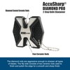 AccuSharp Diamond Pro 2-Step Knife Sharpener, Restores, Hones & Sharpens