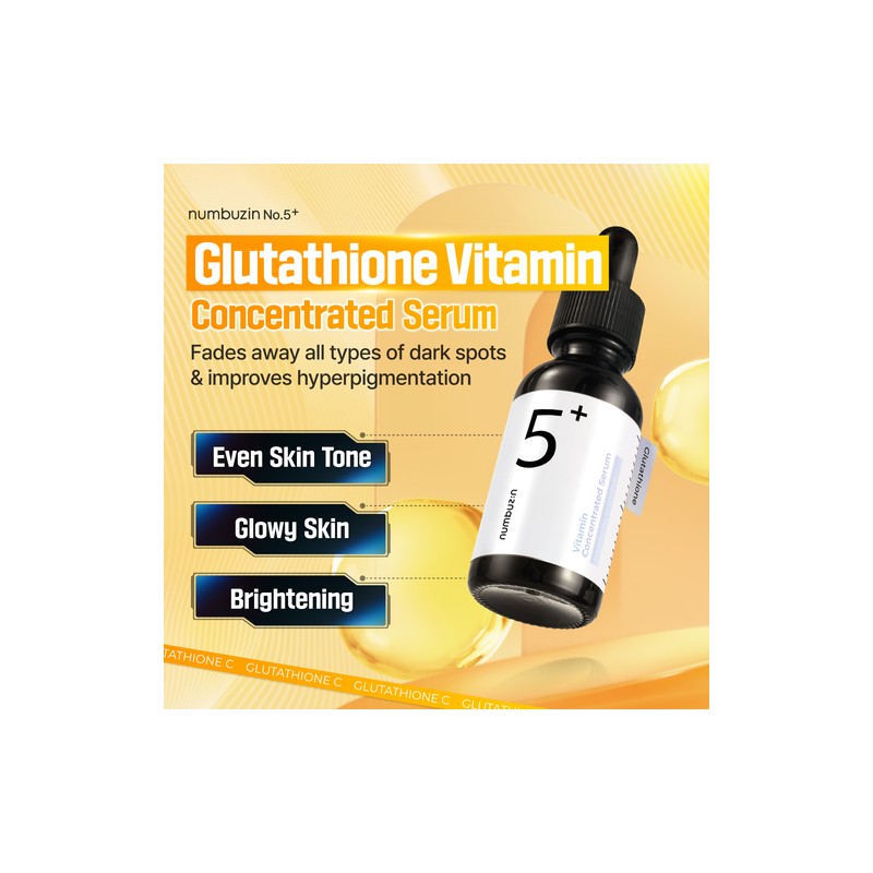 Numbuzin [Numbuzin]No.5+ Glutathione Vitamin Concentrated Serum