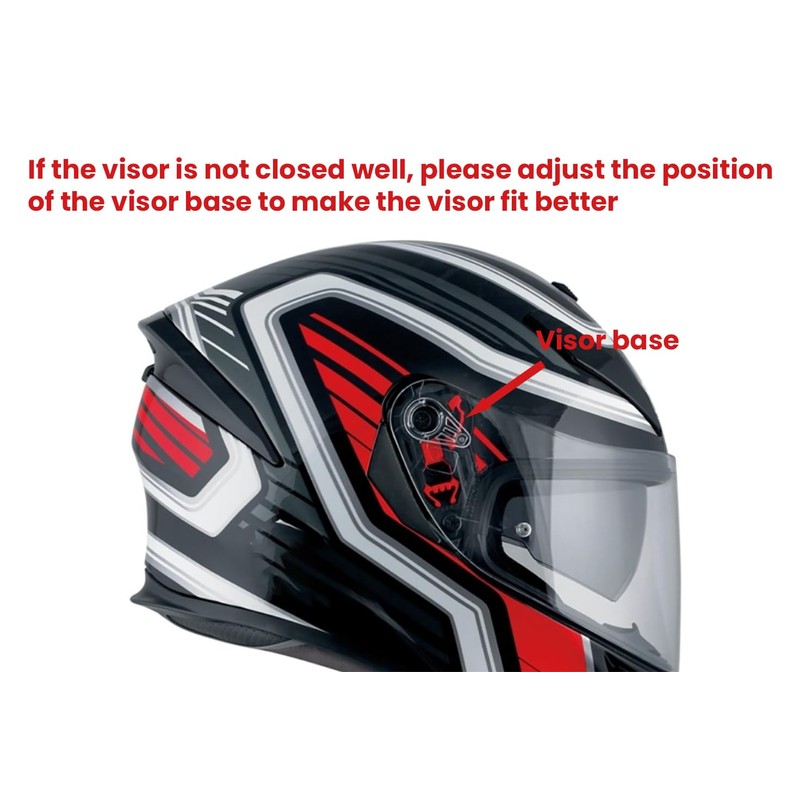 K5 Face Shield Uv-Protected for AGV K1, K1S, K3SV, K5,