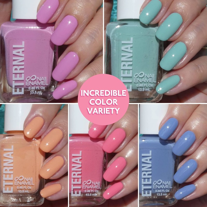 Eternal Eternal Pastel Nail Polish Sets for Women (CANDY PASTELS)
