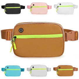 JKEEMI Belt Bag for Women Crossbody Fashion Waist Packs with Adjustable Strap, Waterproof Fanny Packs for Running Hiking Cycling Traveling