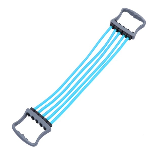 Kisangel 1pc Chest Expander Detachable Springs Lightweight Arm Resistance Band