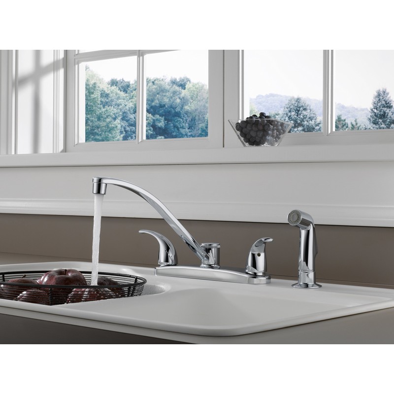 Peerless Faucet P299508LF Choice Two Handle Kitchen , Chrome