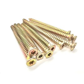 Concrete Screws (Pack of 20) Multi-Fix Countersunk 7.5mm TX Easy Drive (7.5 x 100mm)