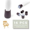 Chair Leg Caps Floor Protectors - (Pipe/16 Piece Set) Extra