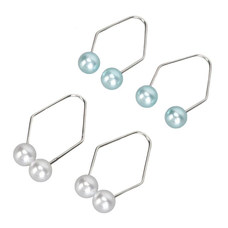 2 Pairs Dimple Trainer Stainless Steel Easy to Wear Develop